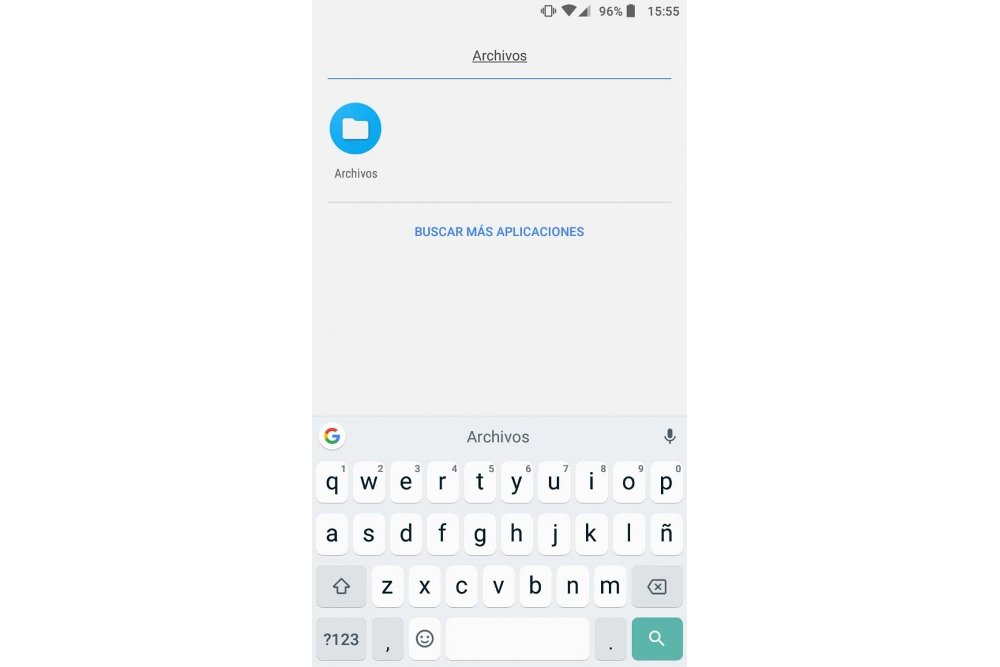 La app Archivos de Android permite la creación de carpetas