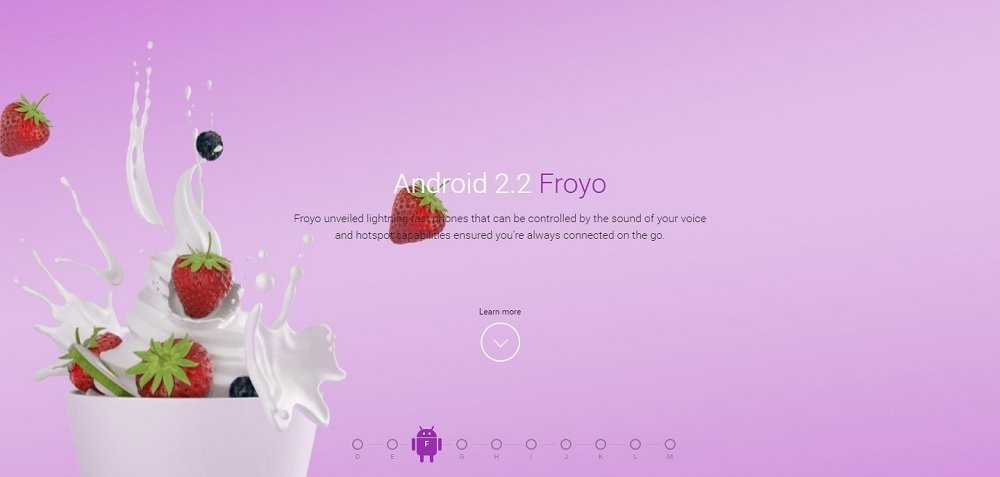 Imagen promocional de Android Froyo