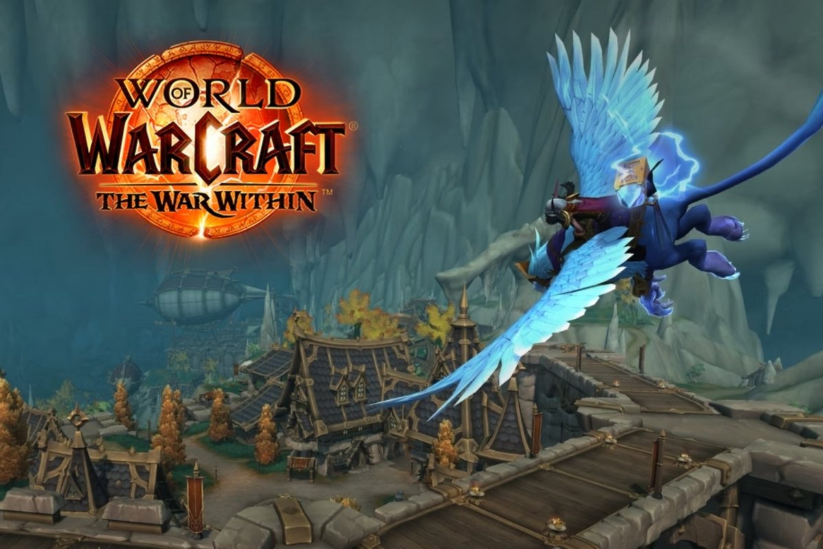 La montura voladora de WoW The War Within