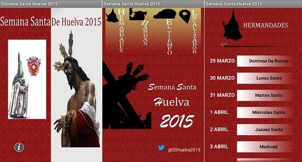 La Semana Santa de Huelva se vive con mucha pasión desde el móvil