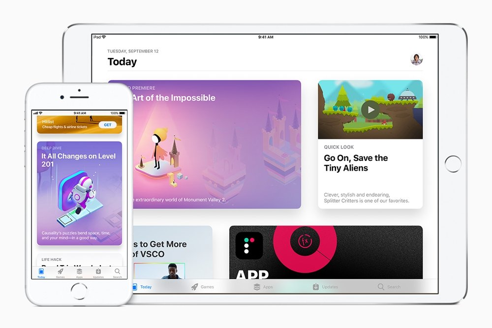 La tienda App Store fue renovada en iOS 11