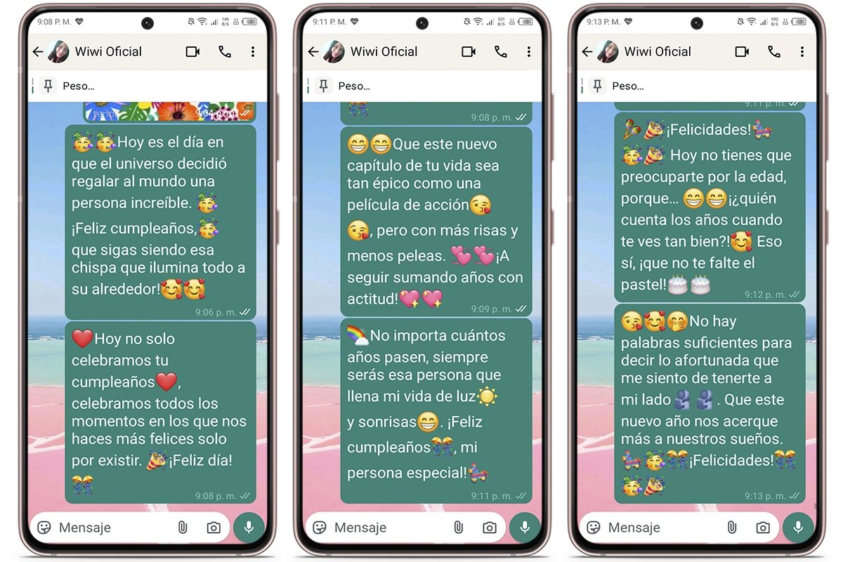 Las mejores frases para felicitar un cumpleaños por WhatsApp