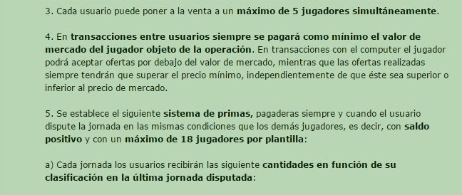 Las reglas, cuanto más claras mejor, y siempre visibles en el tablón de noticias