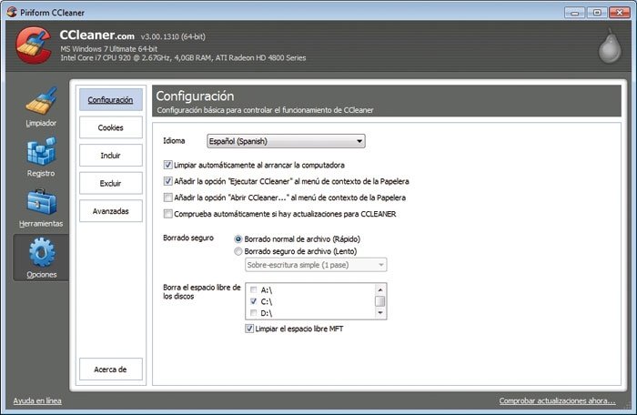 Limpia Windows 12