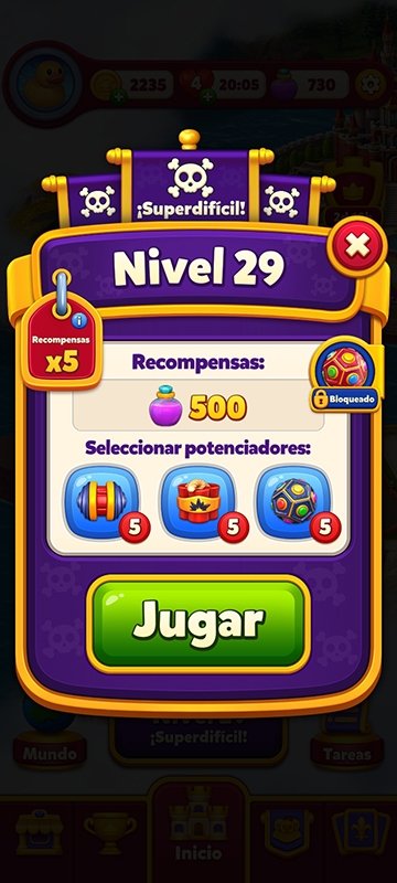 Los boosters y potenciadores nos pueden ayudar a superar los niveles más difíciles de Royal Kingdom, por lo que es aconsejable no malgastarlos