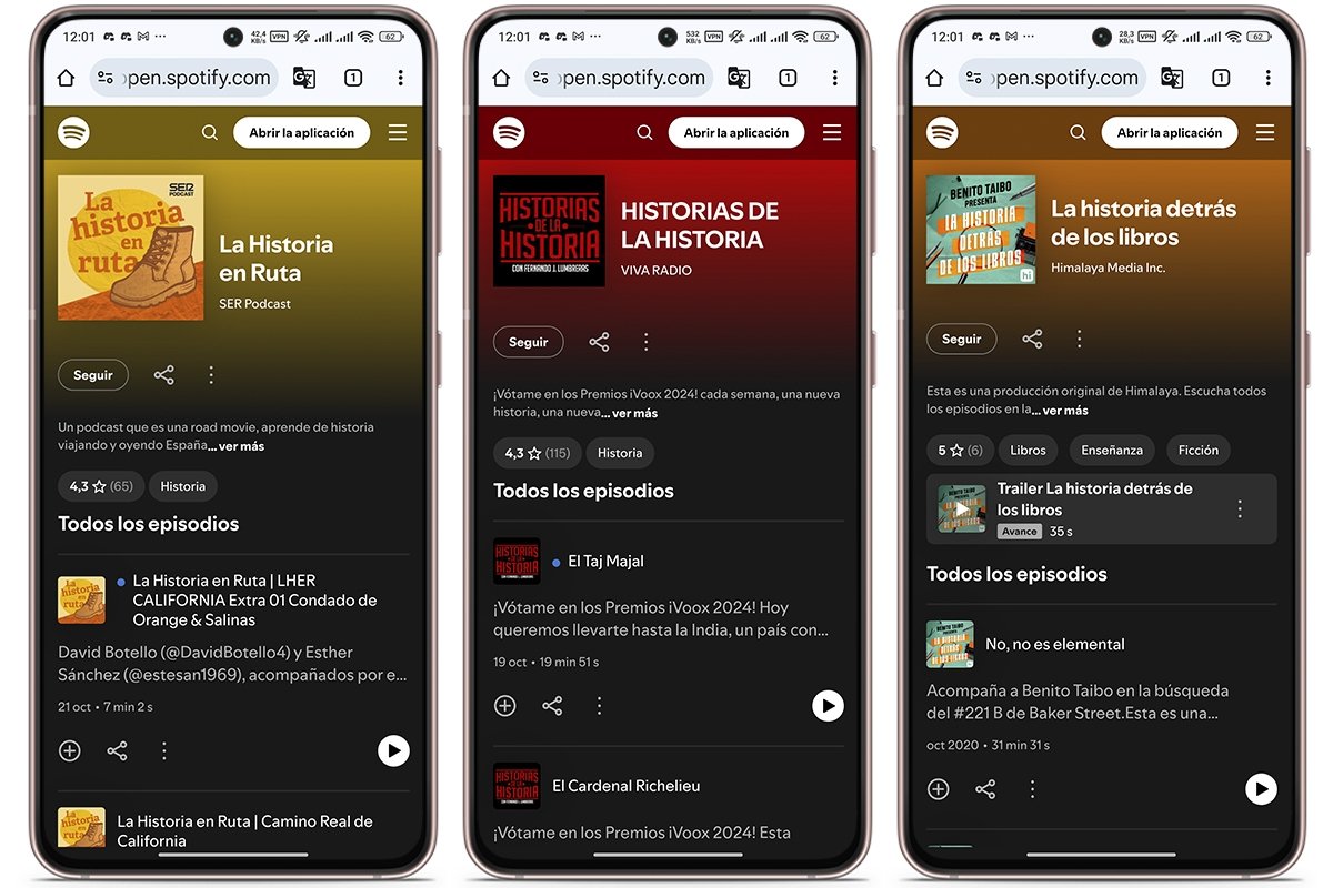 Los mejores podcasts sobre historia en Spotify