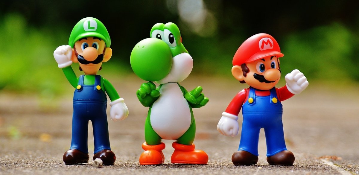 Luigi, Yoshi y Mario, protagonistas de Super Mario World