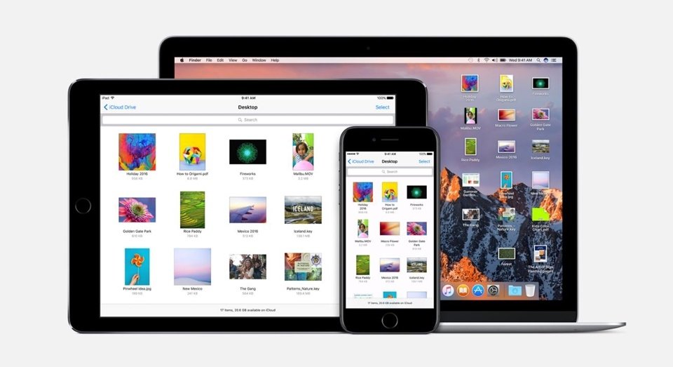 MacOS Sierra iCloud