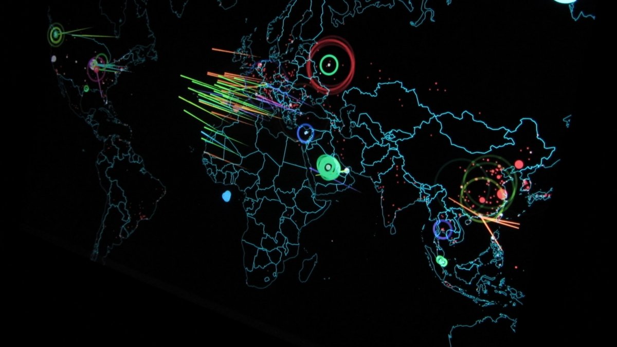 Mapa de ciberataques