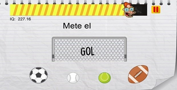 Mete un gol, literalmente
