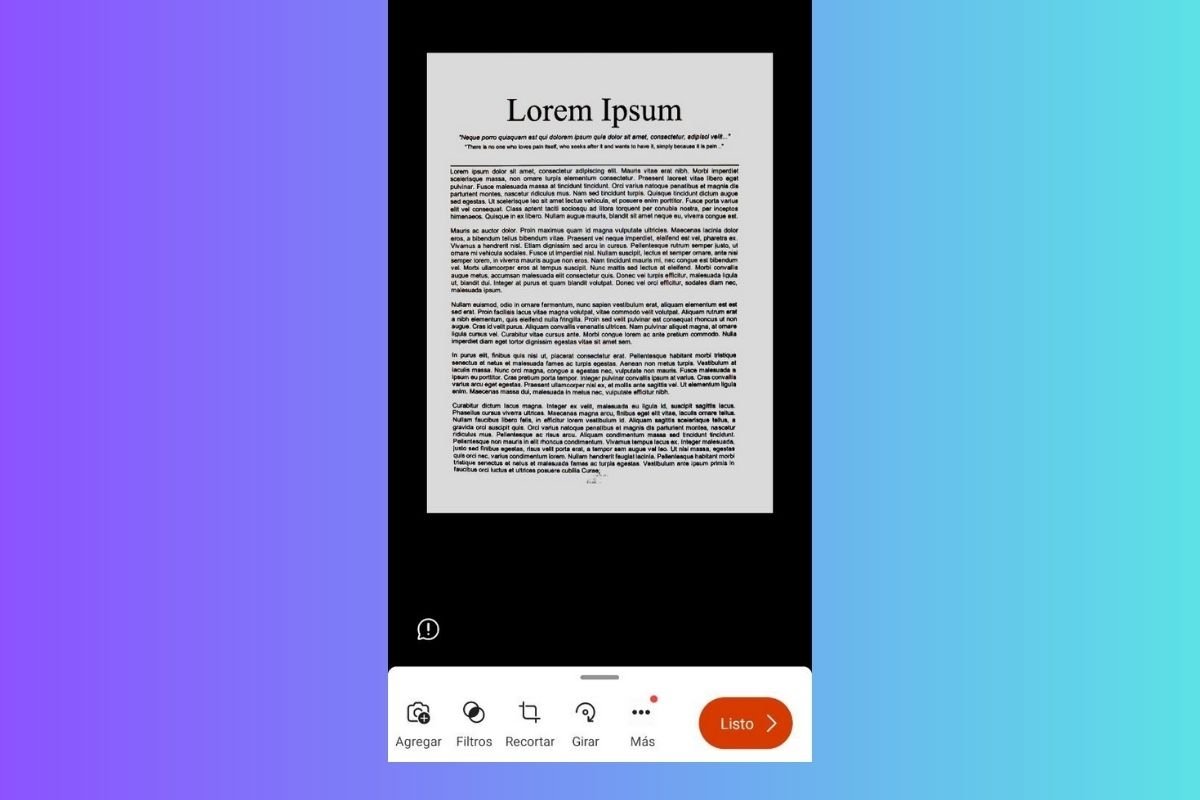 Microsoft Lens, la app para escanear de Microsoft