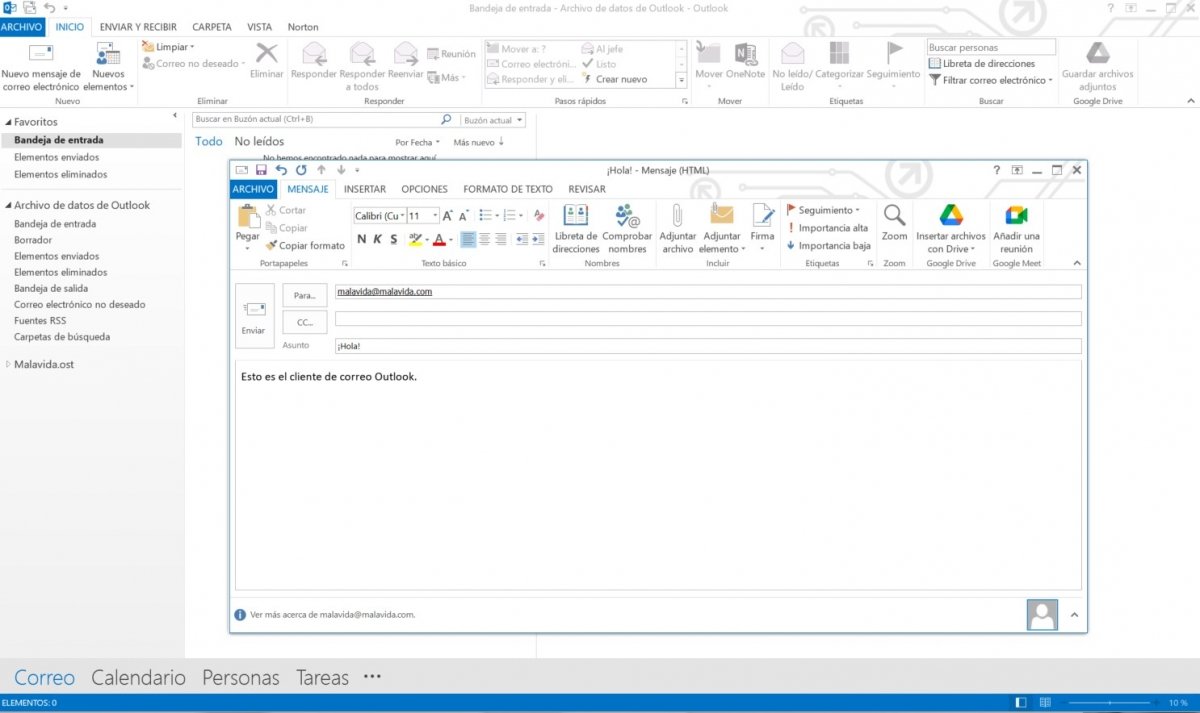Microsoft Outlook integra a la perfección la correspondencia con nuestro día a día