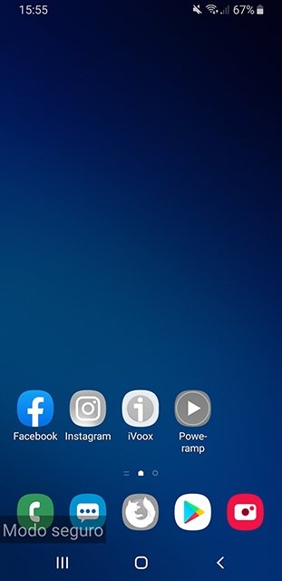 Modo seguro de Android