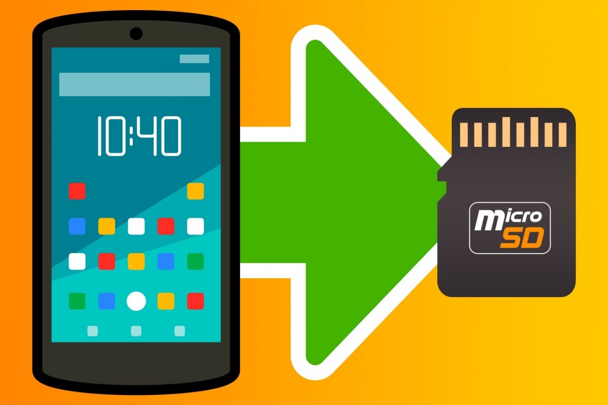 Mover aplicaciones a la tarjeta microSD en Android