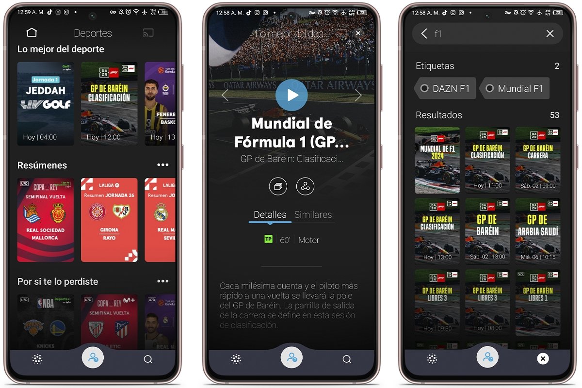 Movistar+ una alternativa para ver F1 desde Android