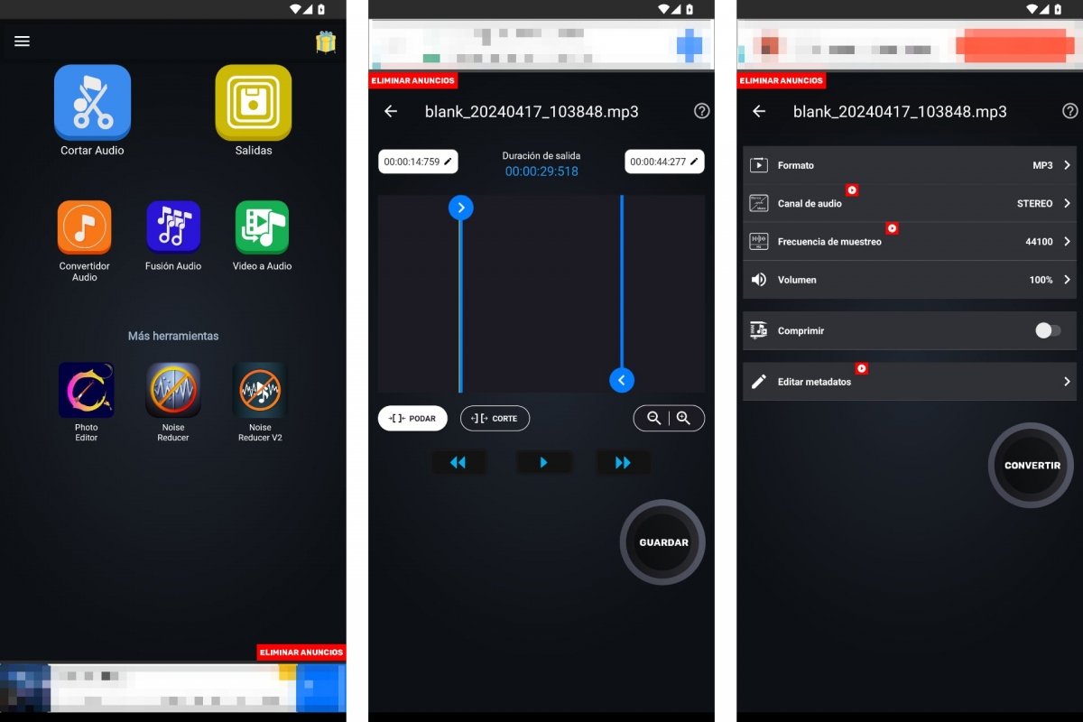 MP3 Audio Cutter para Android