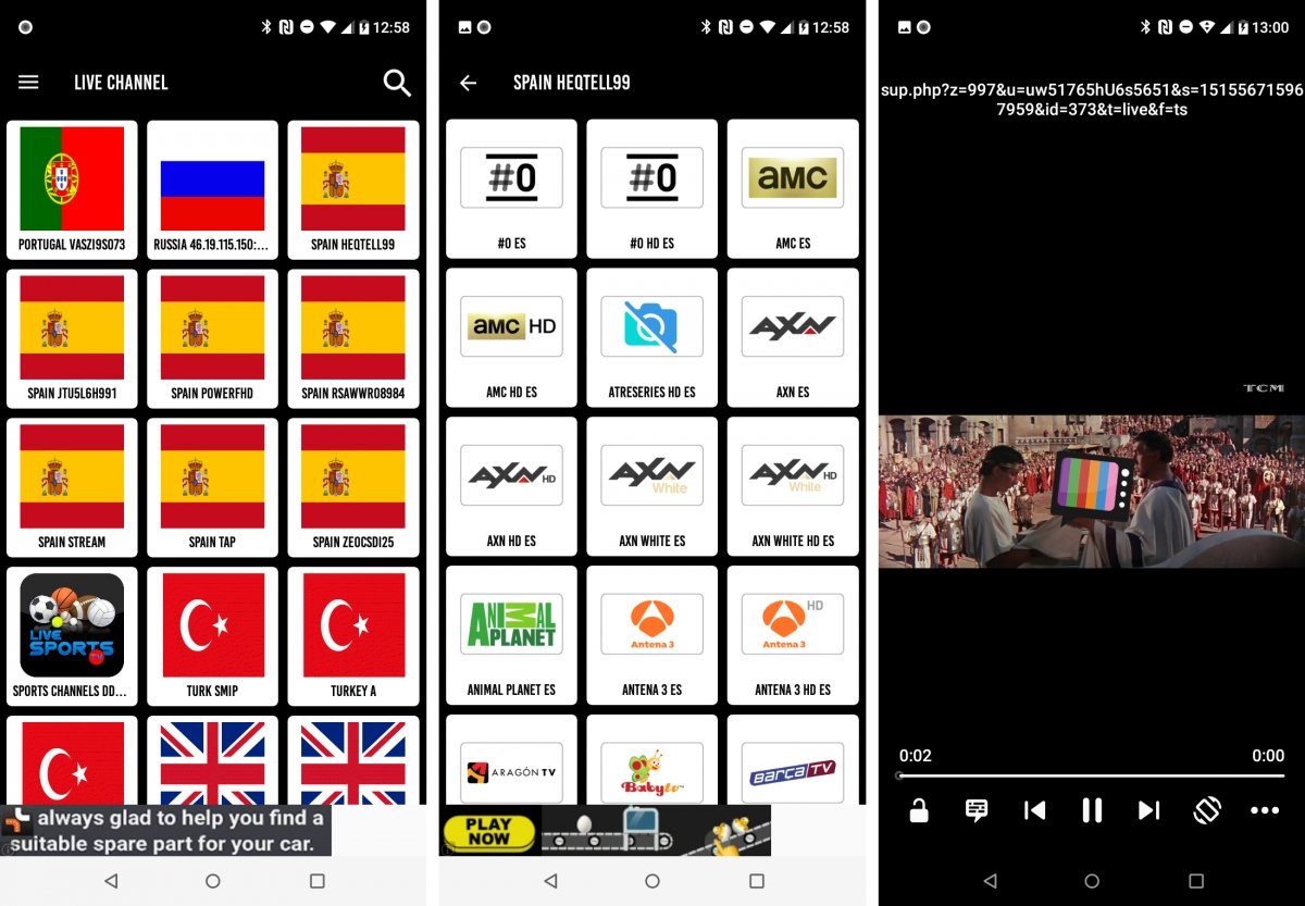 Mr Zip TV ofrece listas IPTV de canales españoles y de otros países