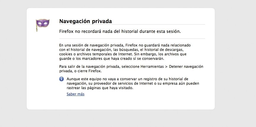 Navega en modo privado 9