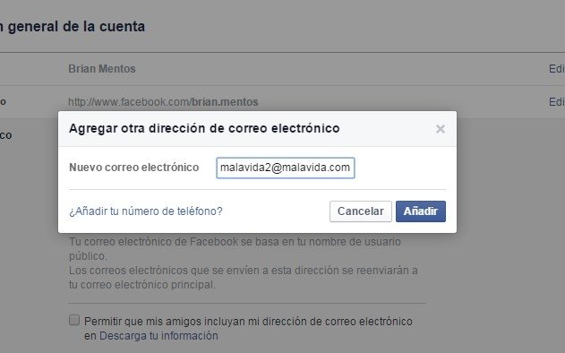No dudes en contar con cuentas de correo alternativas
