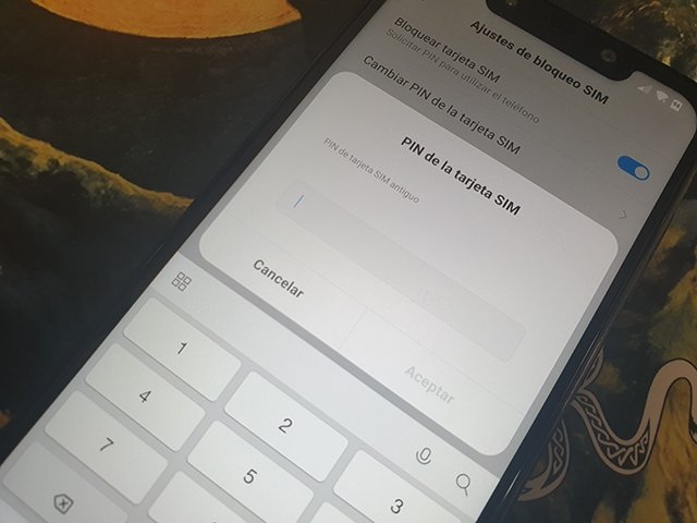 Cambio del código PIN de la SIM en Android