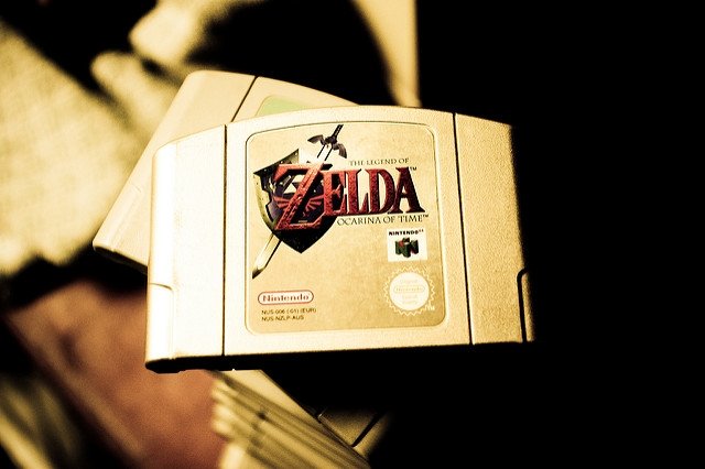 Cartucho de Ocarina of Time