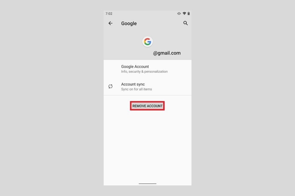 Cómo quitar una cuenta de Google en Android