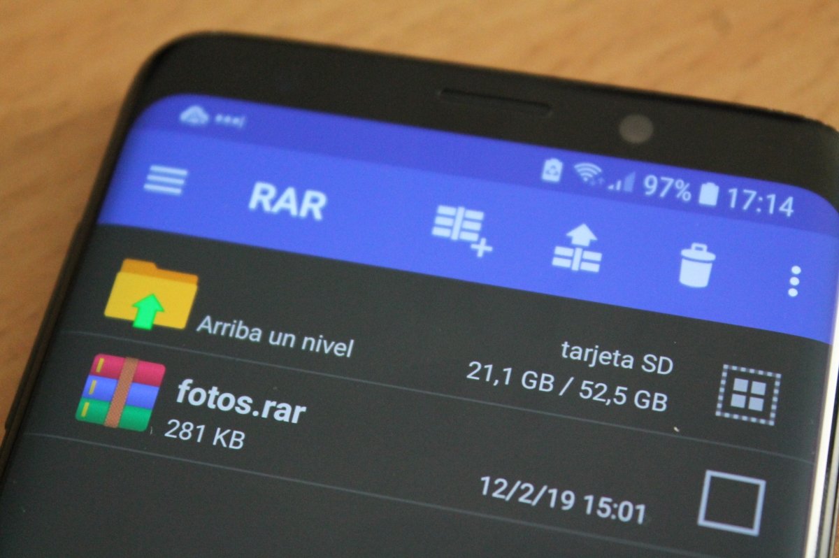 Descompresión de archivos en Android