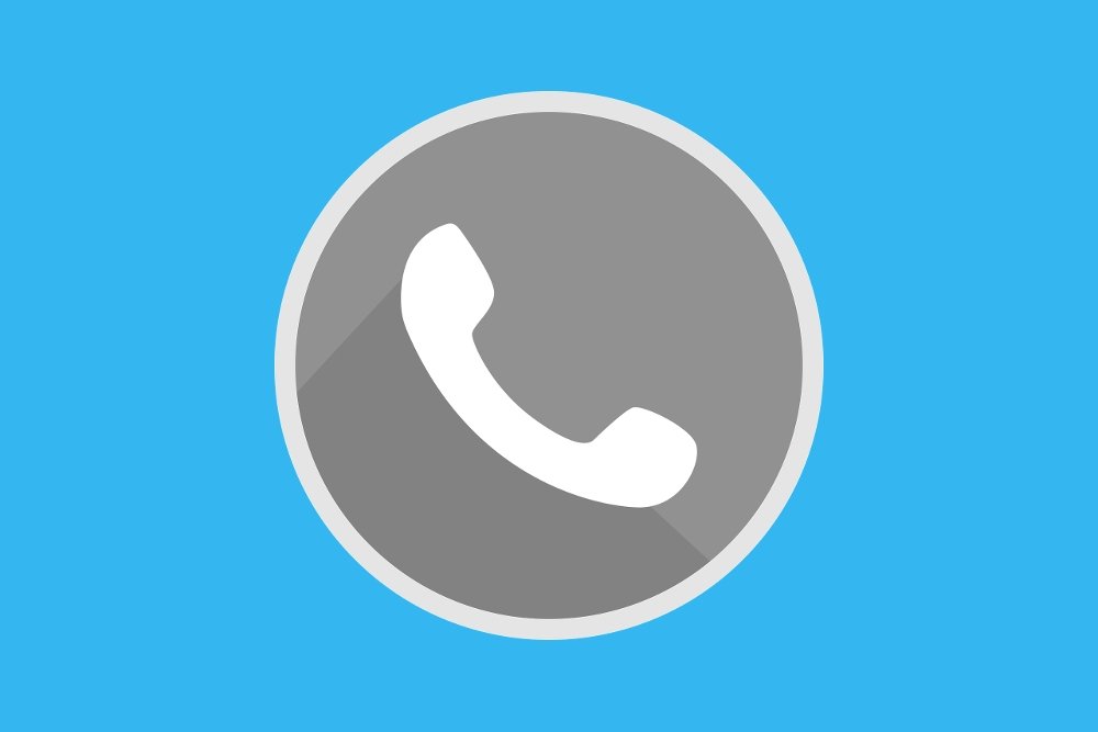 El logo modificado de WhatsApp en gris