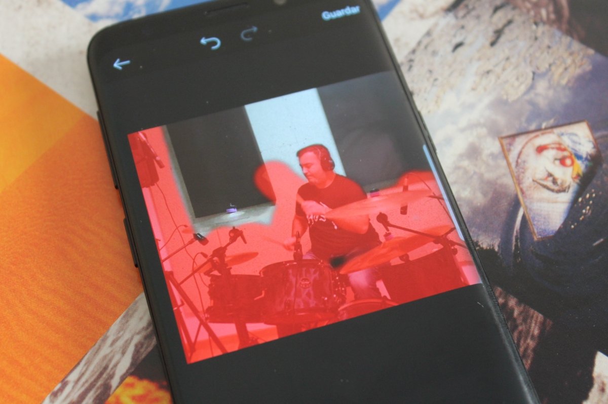 Eliminando el fondo con PicsArt en Android