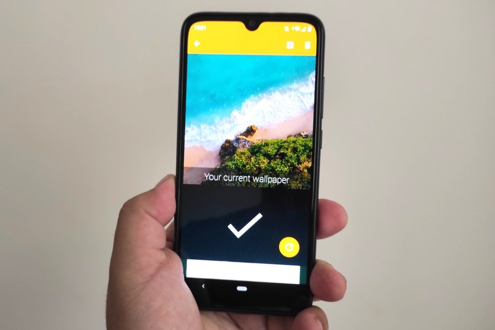 Fondo de pantalla convertido en imagen