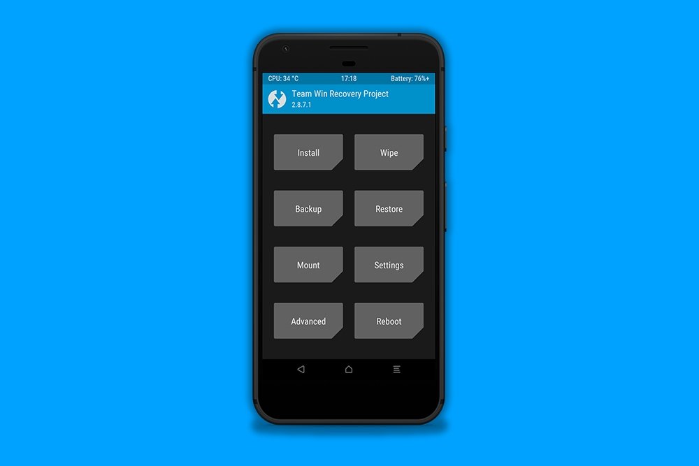 Imagen de TWRP recovery