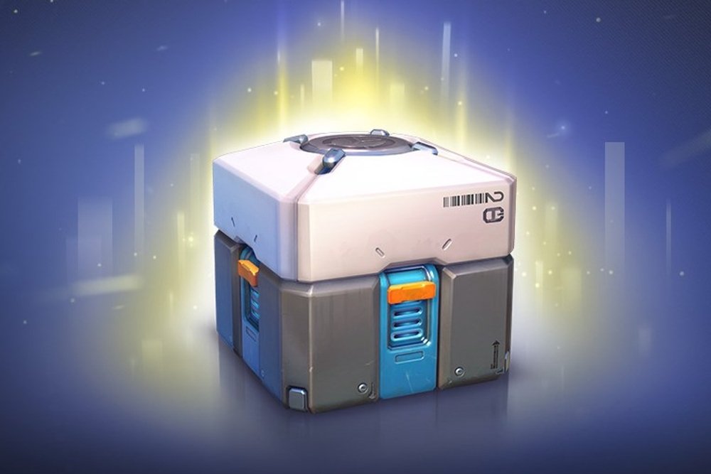 Loot Box de Fortnite con objetos sorpresa