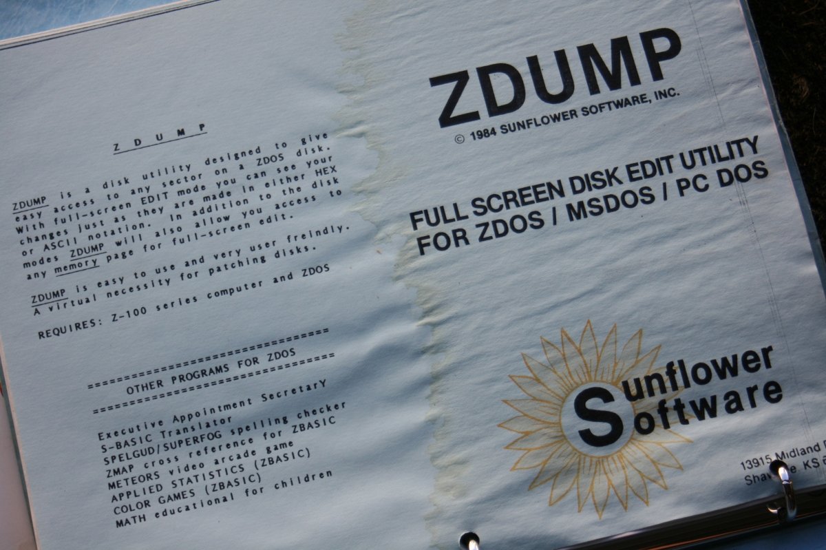 Manual de ZDUMP
