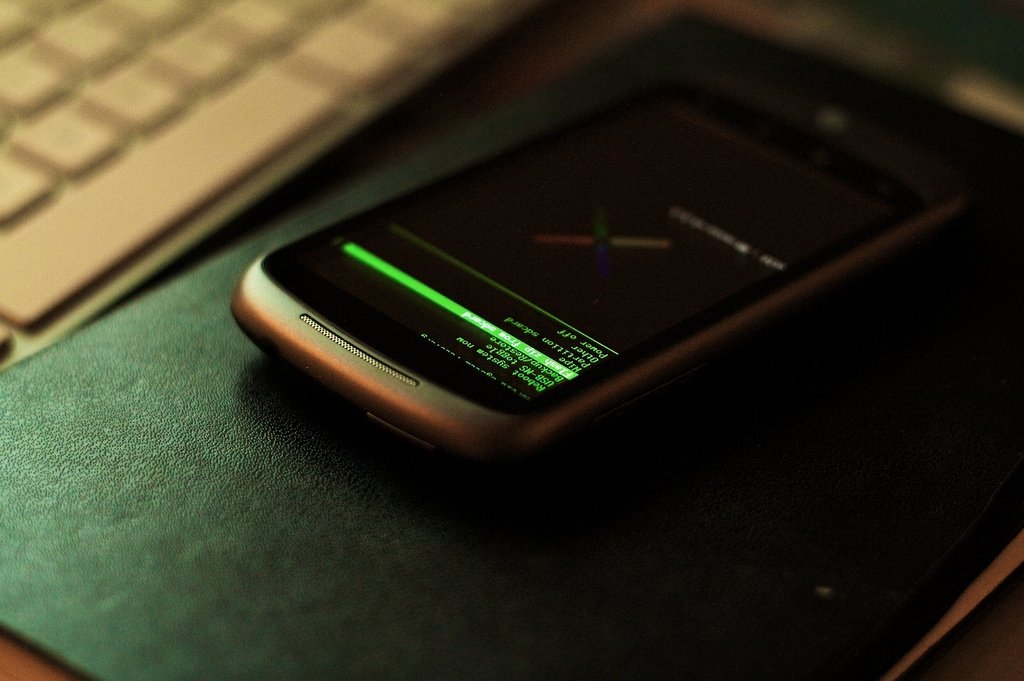 Nexus One en modo recovery