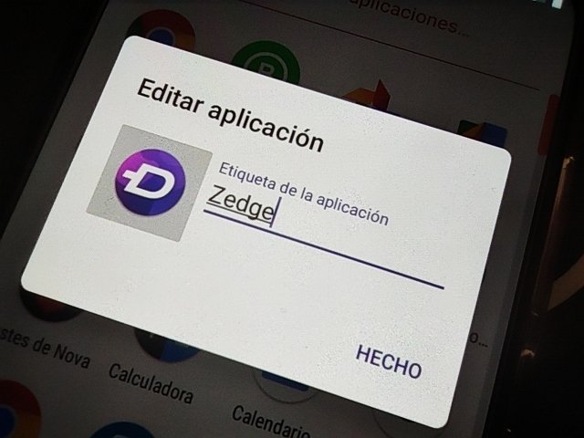 Nombre de app cambiado