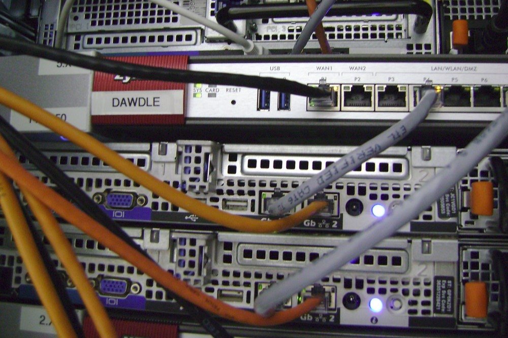 Servidor de Internet en funcionamiento
