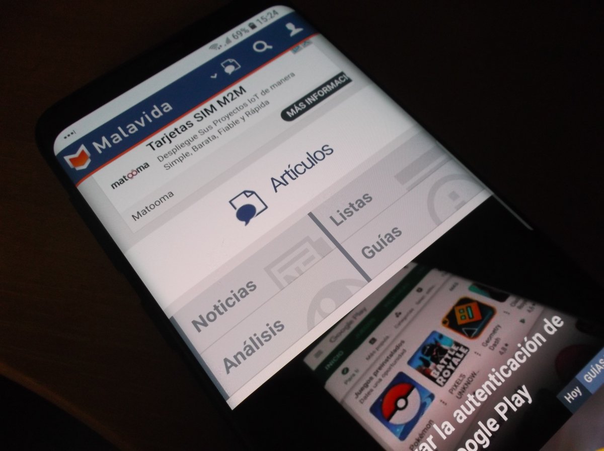 Web de Malavida en Android