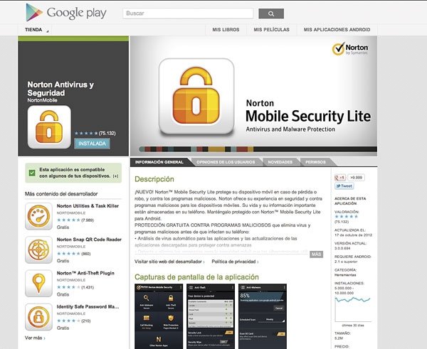 Norton Mobile Security