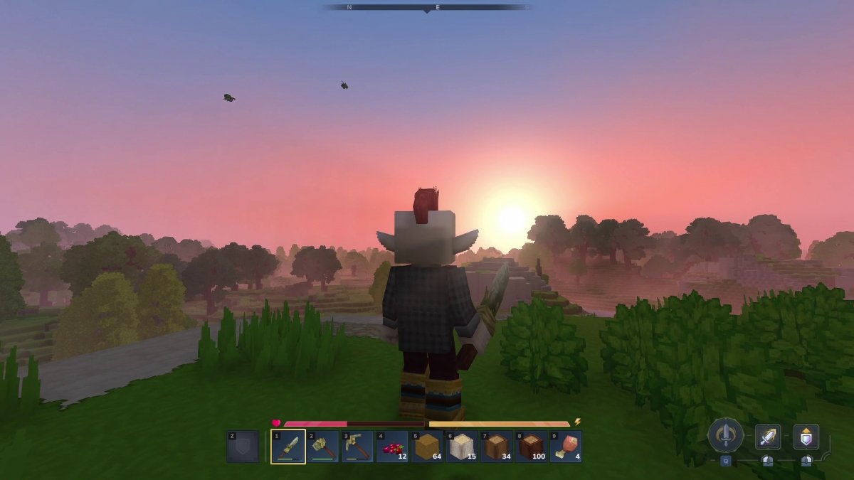 Observamos el horizonte en Hytale