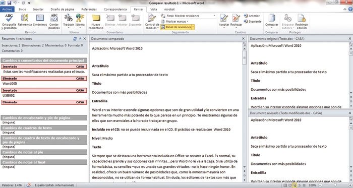 Optimiza Word 2010 5