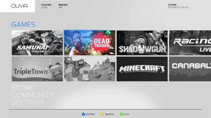 Ouya tienda