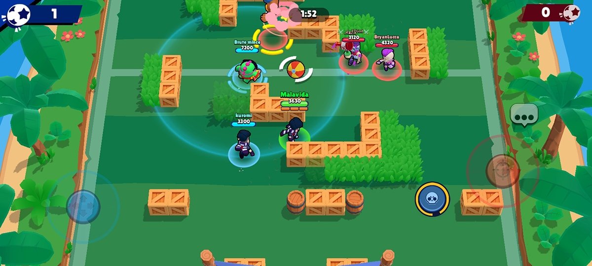 Para ganar en Brawl Stars no basta con colocarse siempre en el centro del mapa