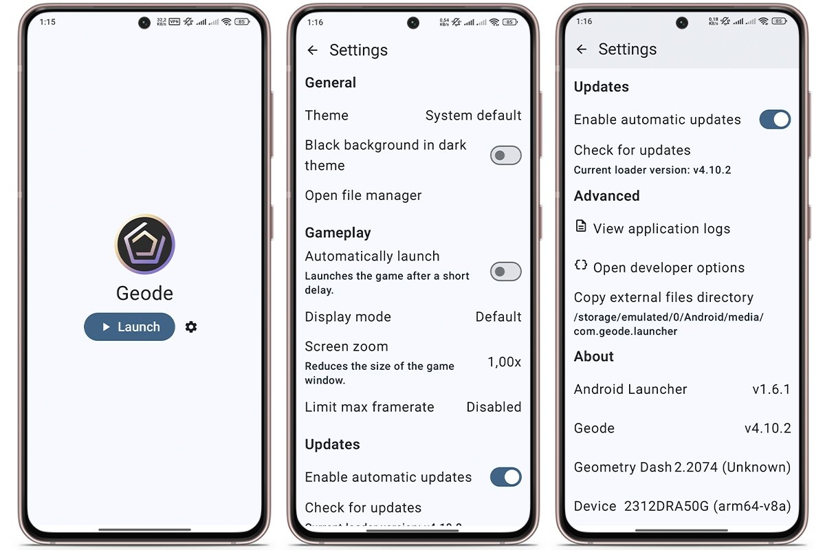 Para qué sirve Geode en Geometry Dash