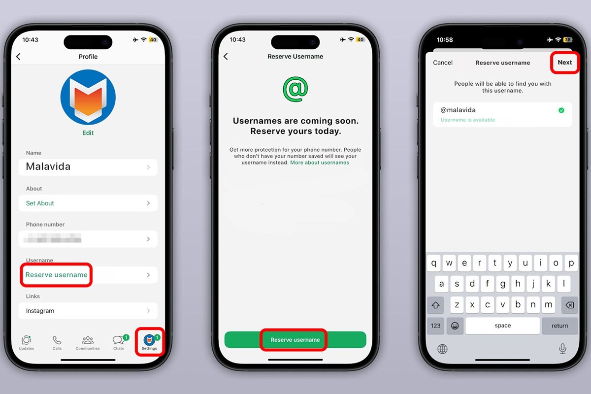 Paso a paso para crear tu nombre de usuario en WhatsApp