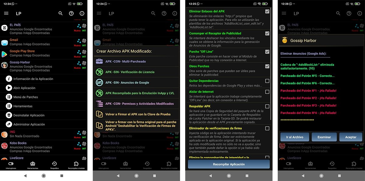 Paso a paso para eliminar la publicidad en apps usando Lucky Patcher