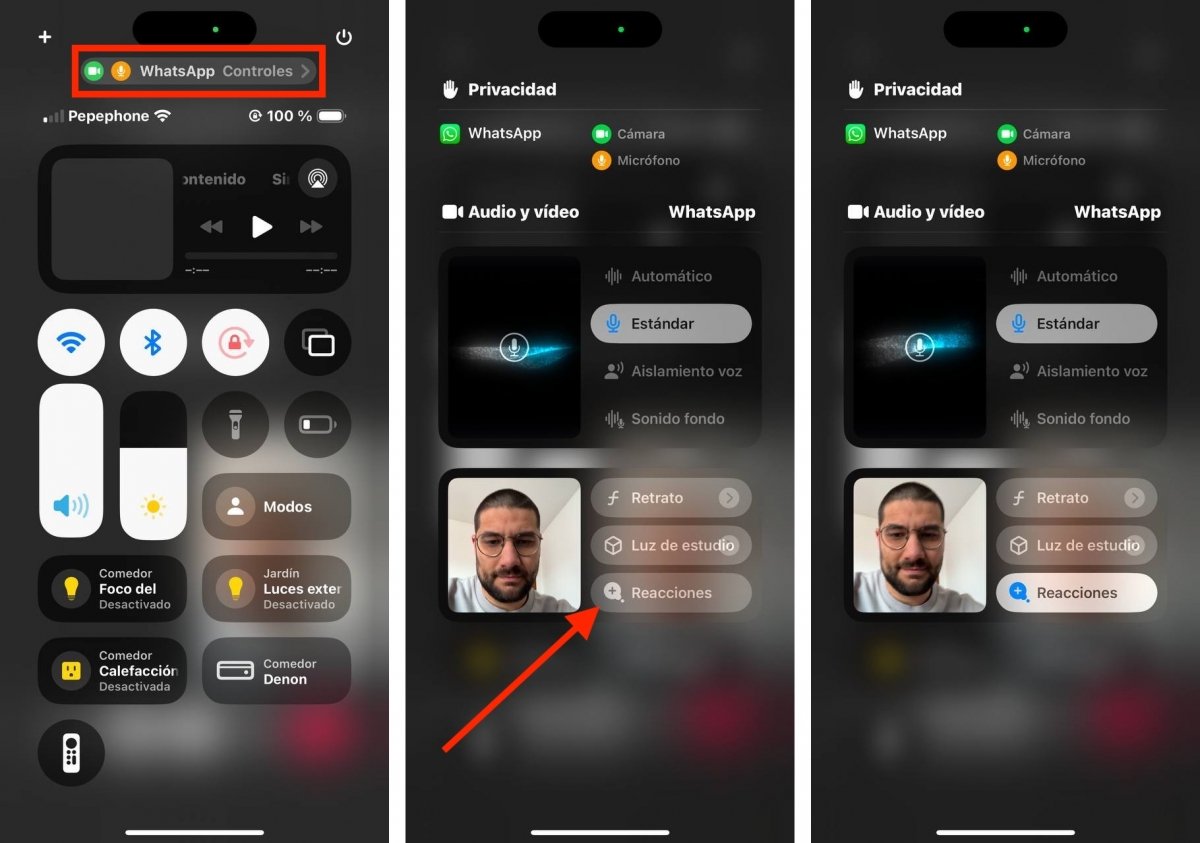 Pasos para activar las reacciones en WhatsApp en un iPhone