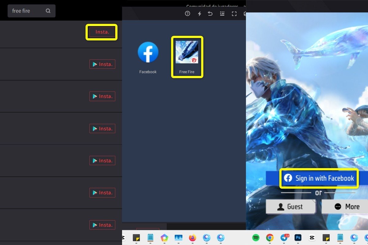 Pasos para jugar a Free Fire en GameLoop
