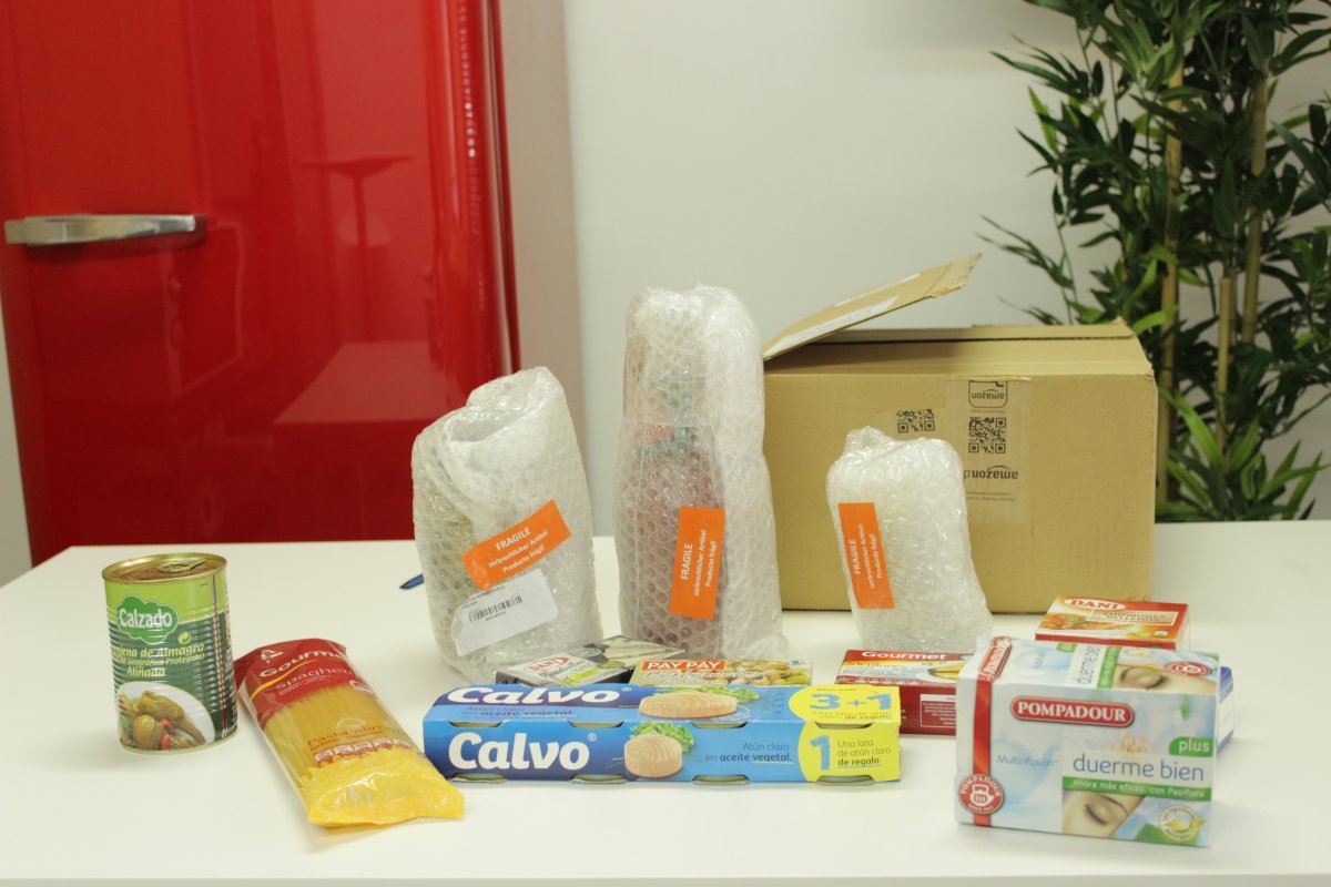 Pedido al Supermercado de Amazon