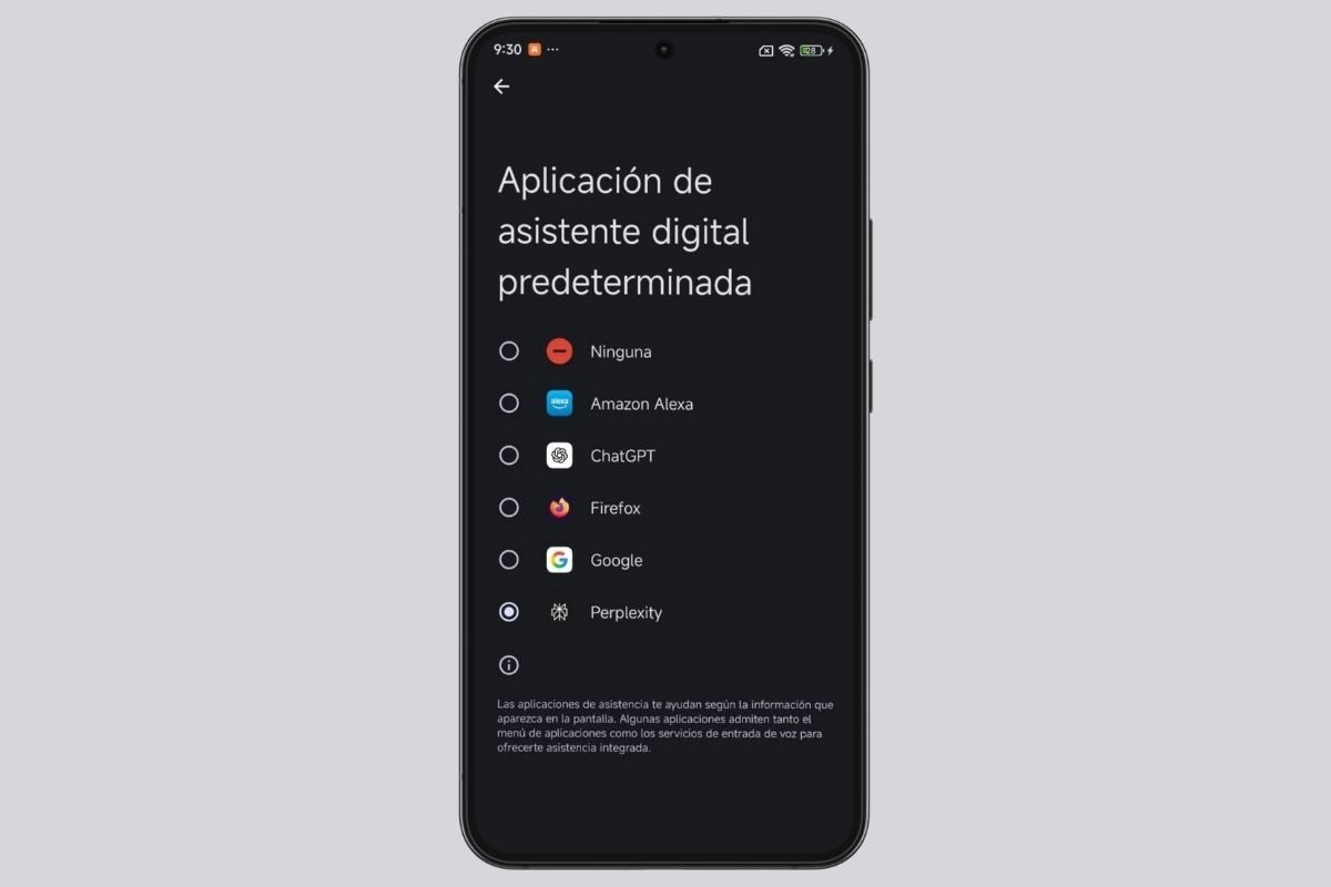 Perplexity también es un genial asistente de voz