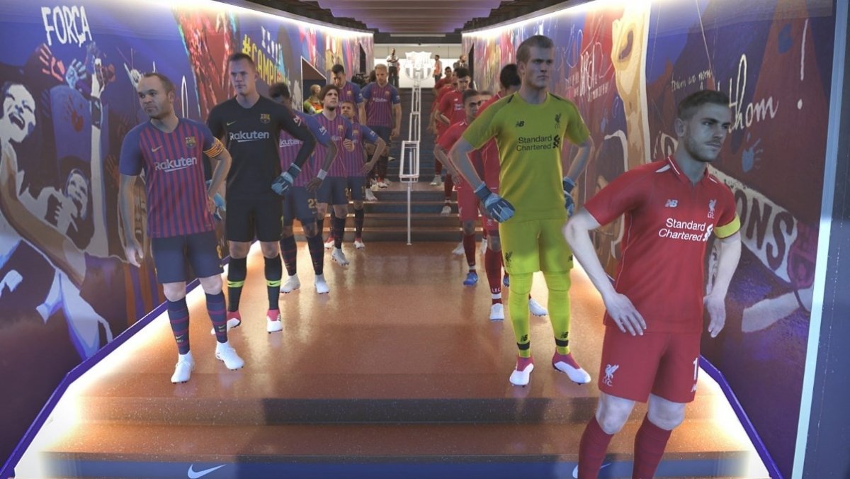 PES 2019 ofrece un alto nivel de realismo
